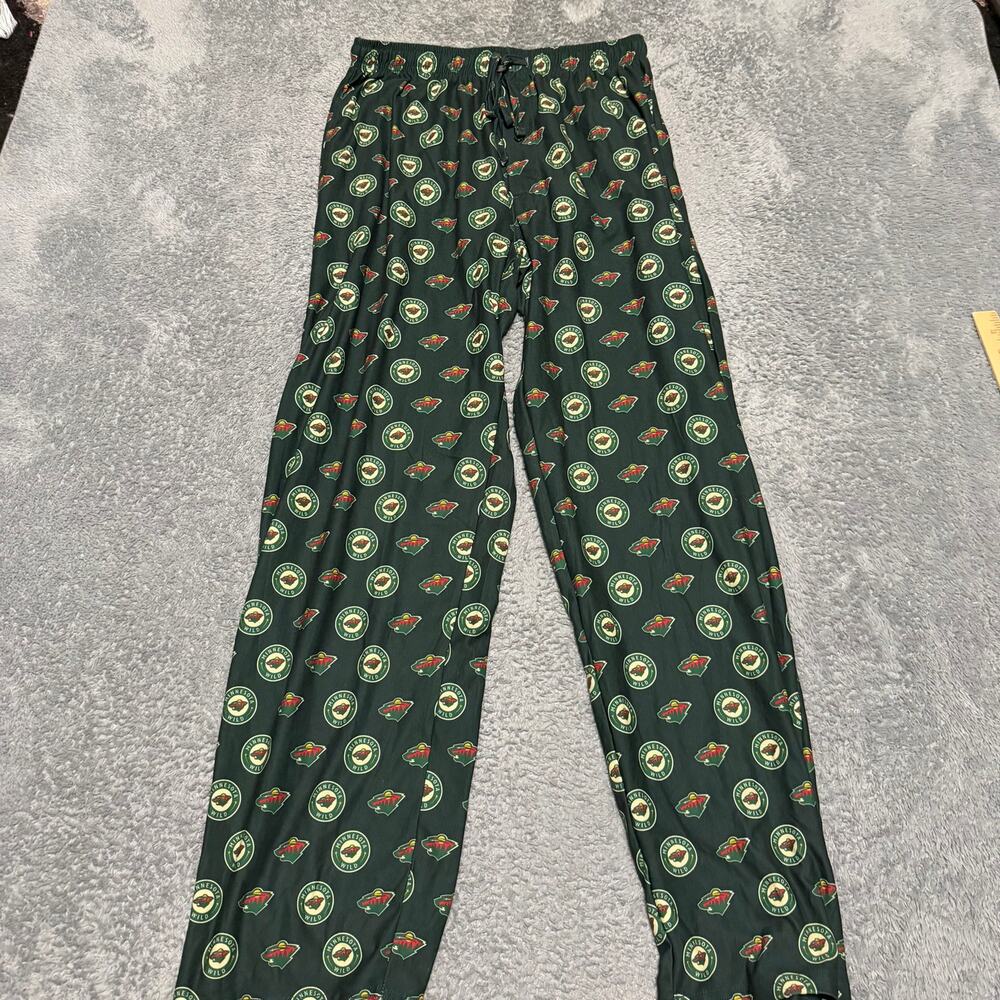 Concepts Sport Sleep Pants Men's Medium NHL Minnesota Wild Green Sleepwear